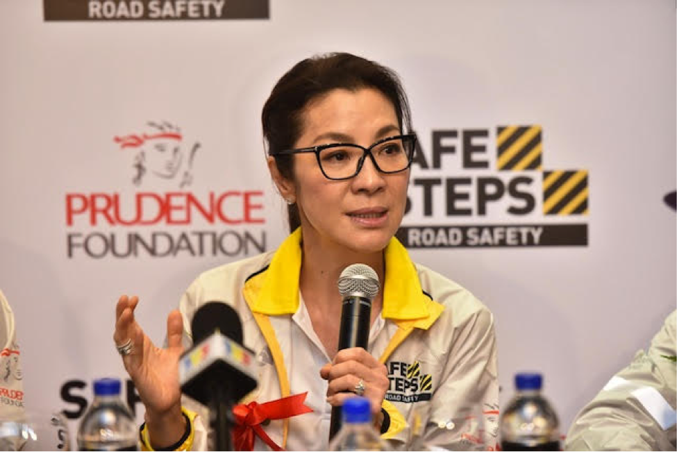 Ms. Yeoh is a passionate advocate for road safety in Vietnam and around the globe.