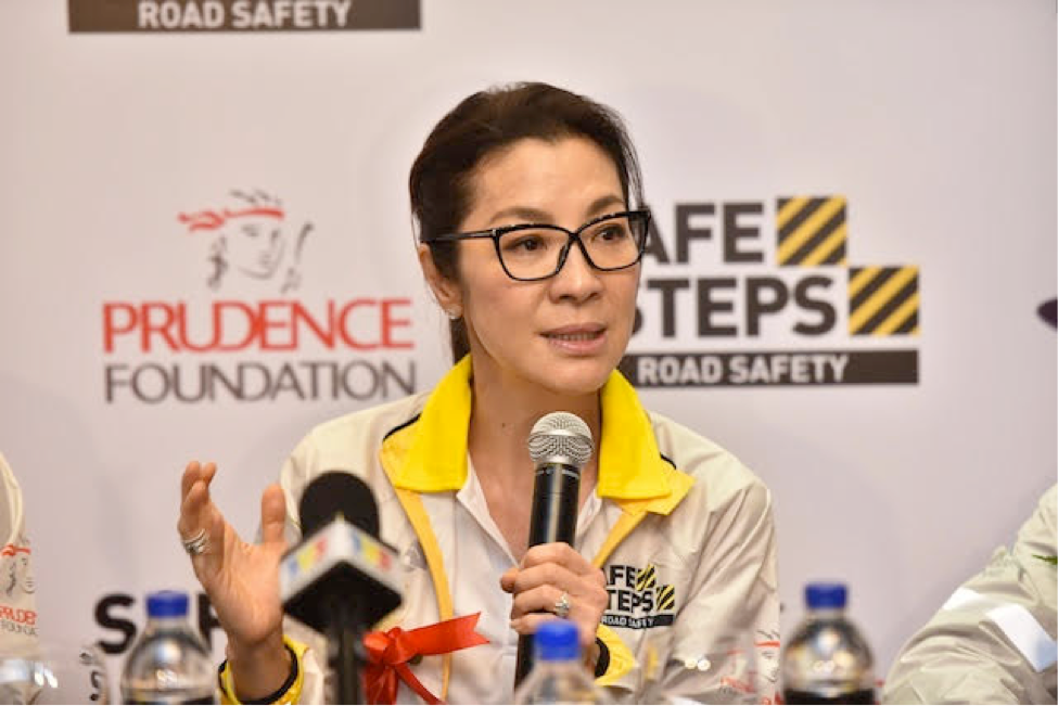 Ms. Yeoh is a passionate advocate for road safety in Vietnam and around the globe.