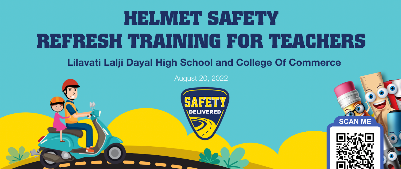 Helmet safety training: A sustainable approach to building capacity for teachers in Mumbai, India