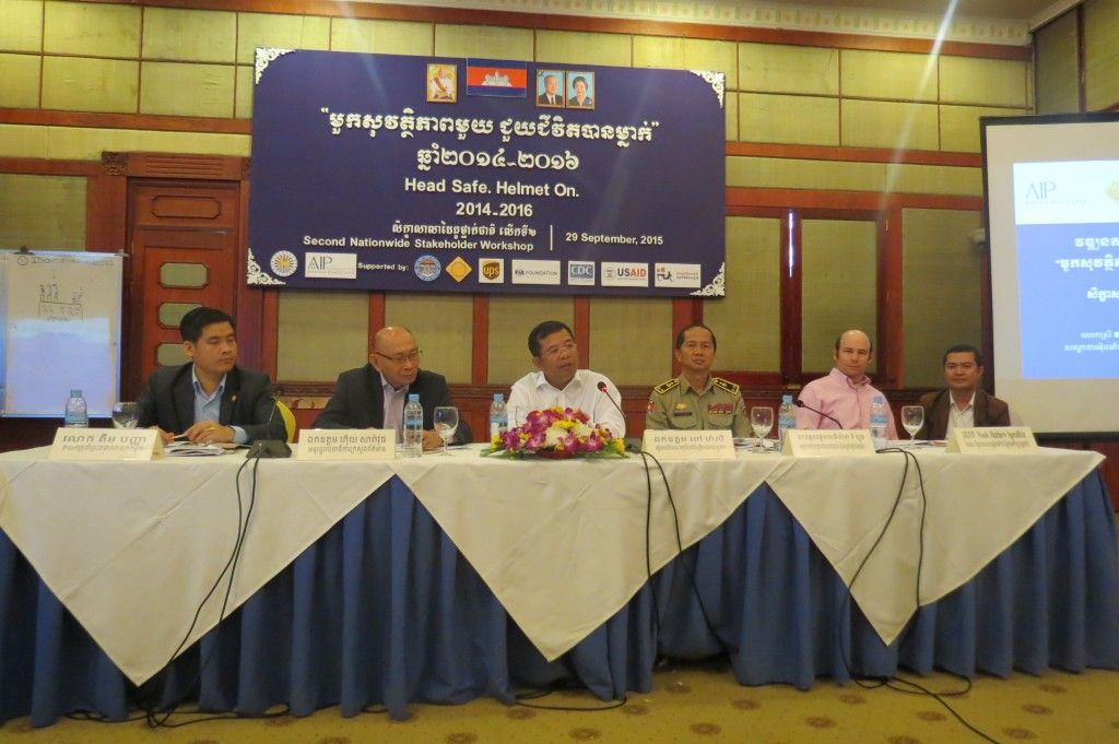 Participants lead discussion on the upcoming enforcement of the passenger helmet law