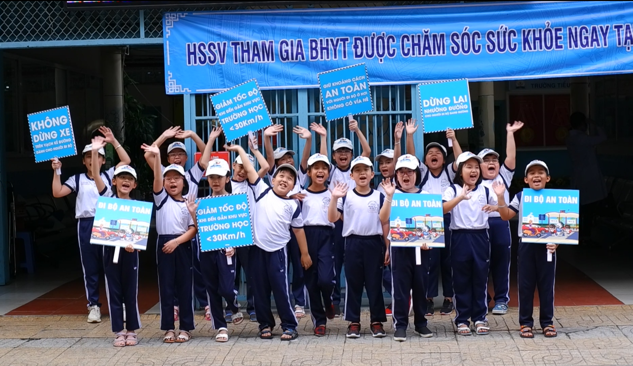 Road safety charity achieves major milestone with seven schools in Vietnam