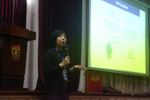 AIP Foundation’s Samantha Serafica presents on the success of youth-led road safety programs