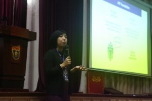 AIP Foundation’s Samantha Serafica presents on the success of youth-led road safety programs