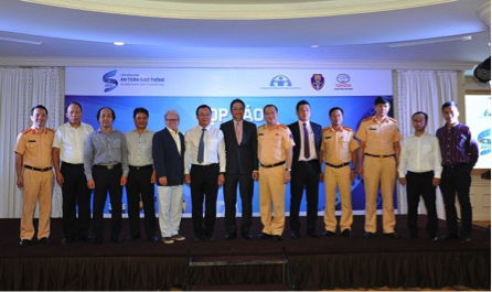 AIP Foundation Founder and President, Greig Craft, with other featured guests at the press conference for the National Film Festival.