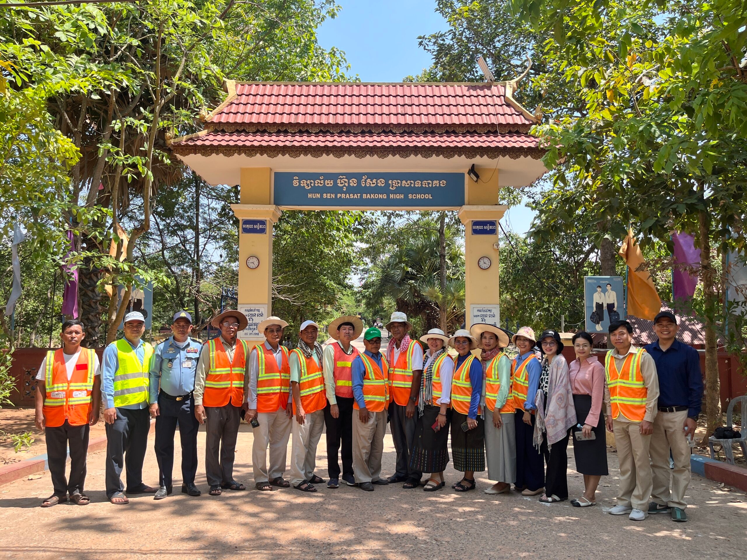 Star Ratings for Schools methodology trainings held in Siem Reap and Kampot provinces with the support of Prudential Cambodia