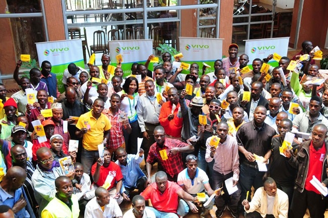 Vivo Energy trains motorcyclists on road safety