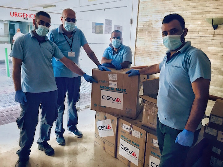 Beirut hospital equipped to serve communities with donation of 10,000 masks and gloves after port explosion