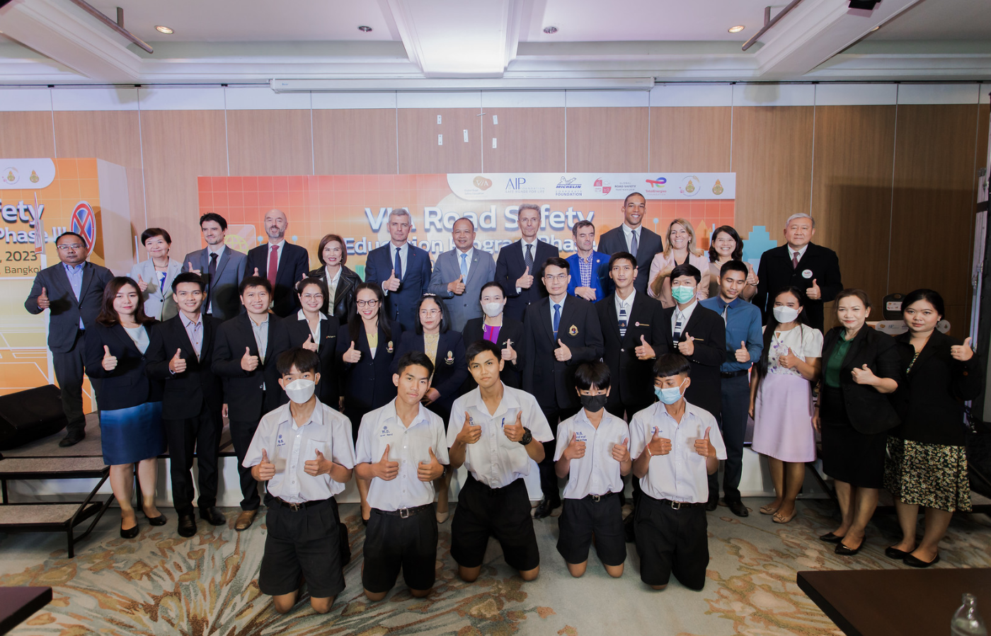The VIA Road Safety Education Programme launches Phase III in Thailand, reaching the next generation of vulnerable road users