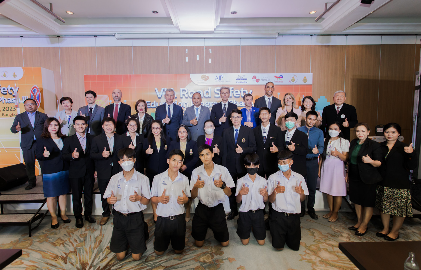 The VIA Road Safety Education Programme launches Phase III in Thailand, reaching the next generation of vulnerable road users
