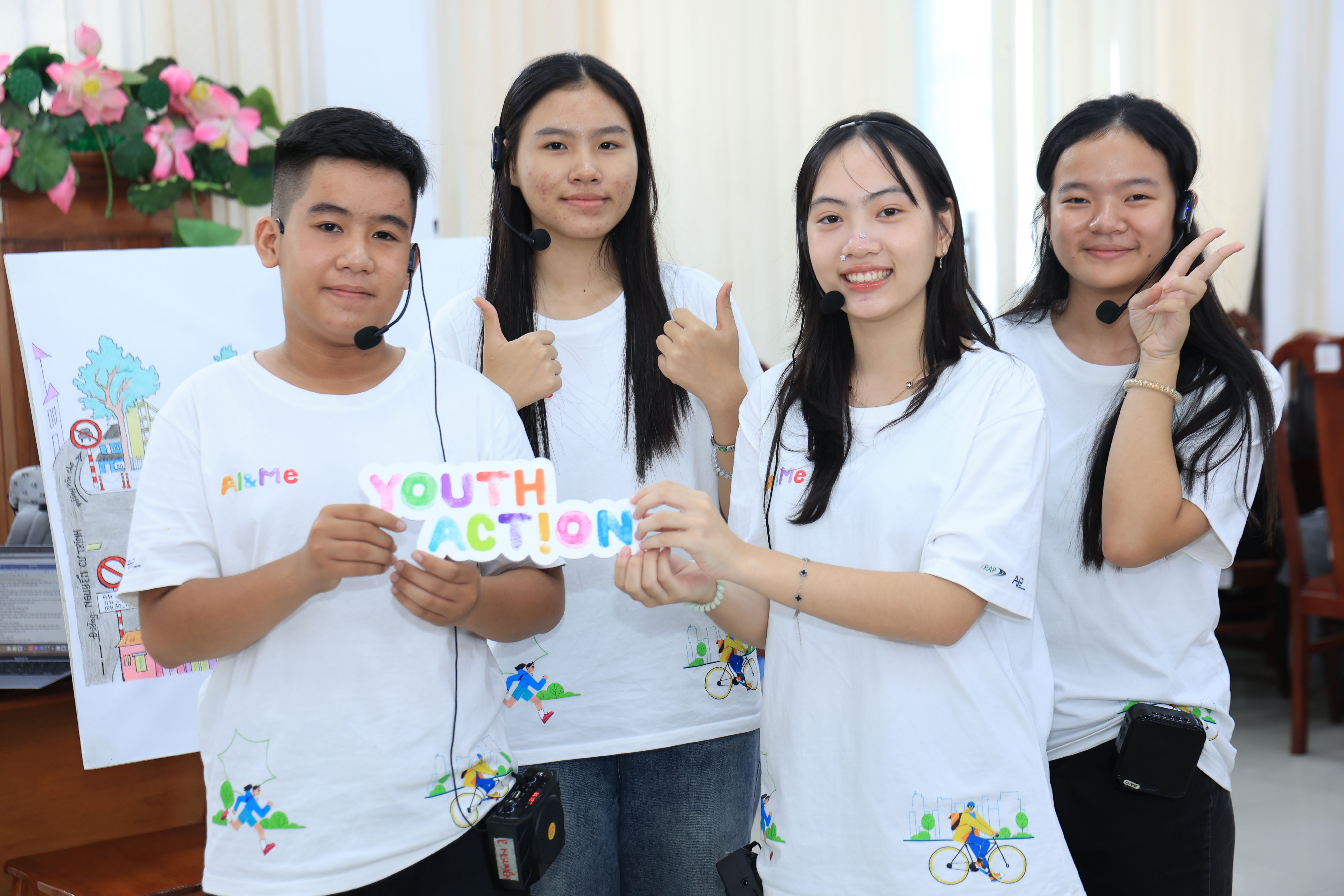 Students enjoyed working together for safer mobility