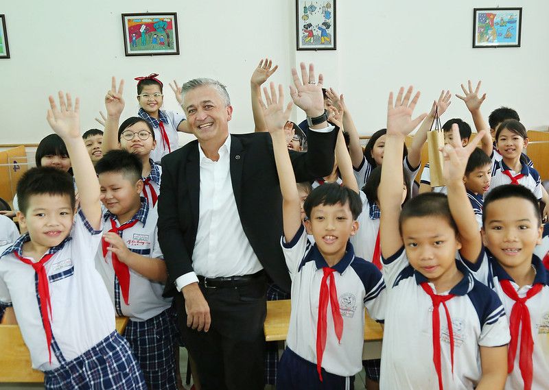 MobileKids Vietnam teaches life-saving skills with the Safety with Moki Tour