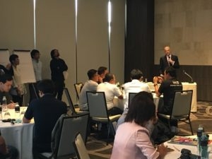 Attendees at the closing ceremony in Bangkok.