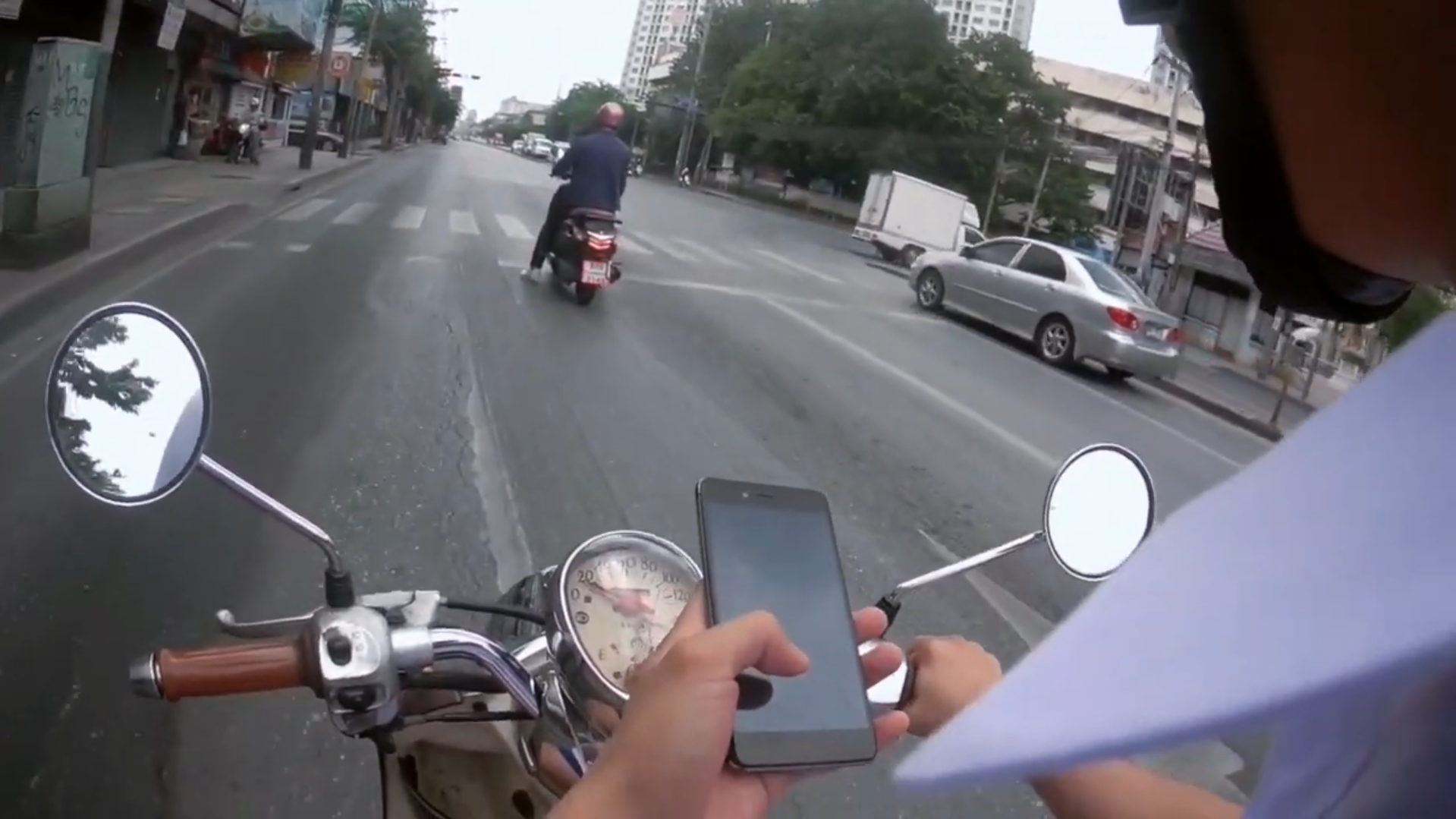 AIP Foundation’s Safety Delivered program launches the second in its series of distracted driving public awareness videos in Thailand.