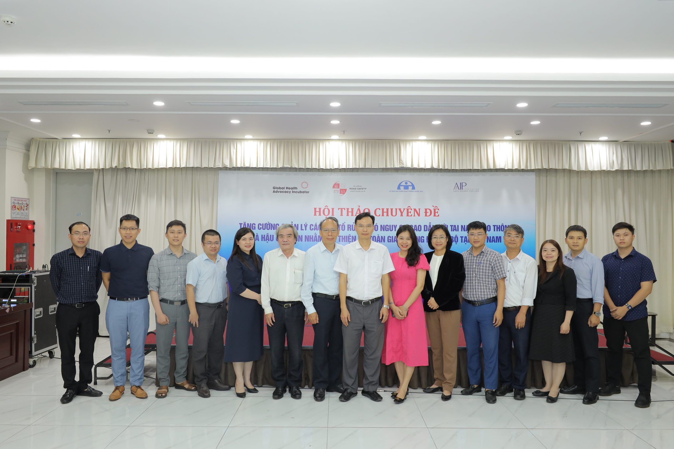 Speaking up for safer mobility in Vietnam: AIP Foundation hosts a workshop for key legal writers of road safety law reform
