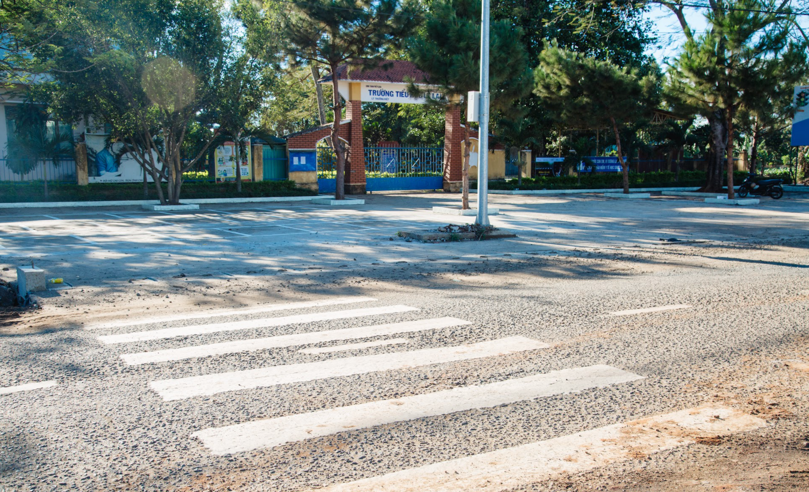 A local program with a global message: School zone modifications completed at 29 schools in our model city for school zone safety