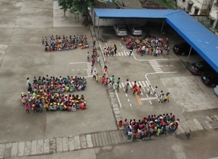 Eighteen project schools complete 1,440 road safety classes