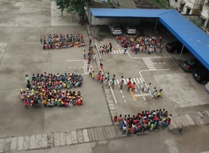 Eighteen project schools complete 1,440 road safety classes