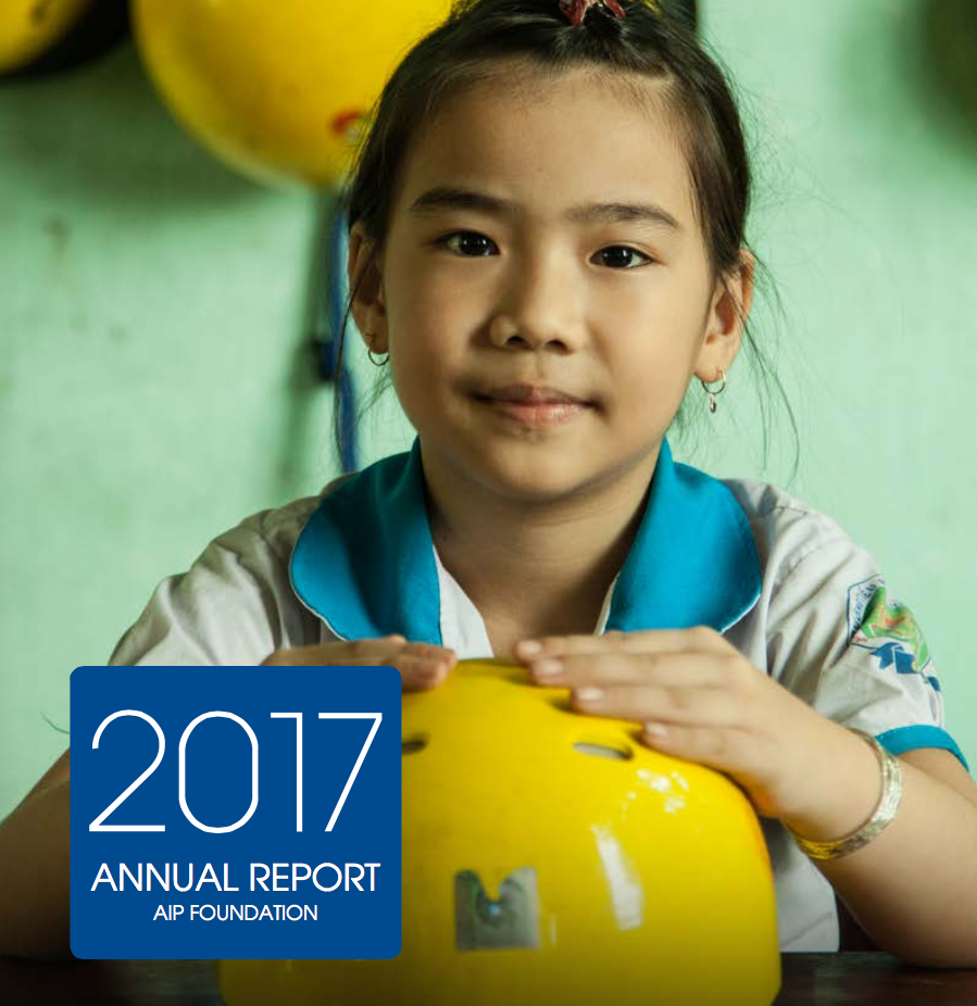 AIP Foundation’s 2017 Annual Report reflects on progress toward saving lives.