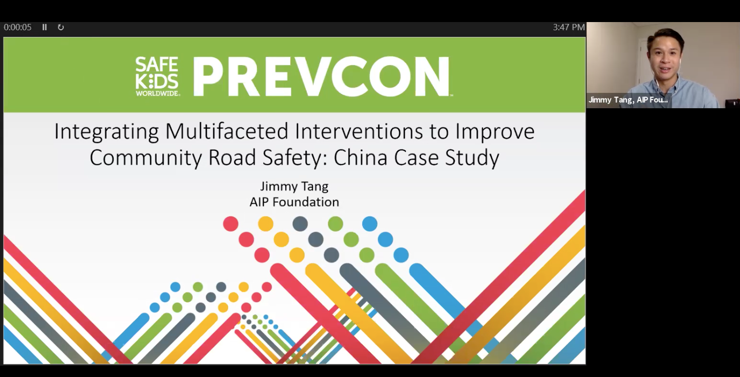 AIP Foundation presents at Childhood Injury Prevention Convention 2021