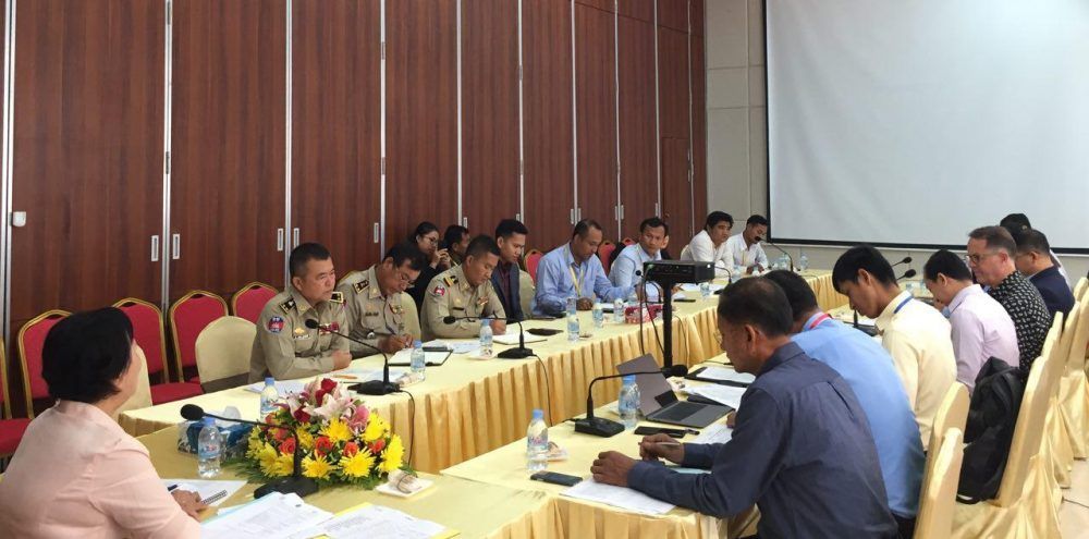 Cambodia's National Road Safety Committee (NRSC) discusses action plans to decrease road casualty rates