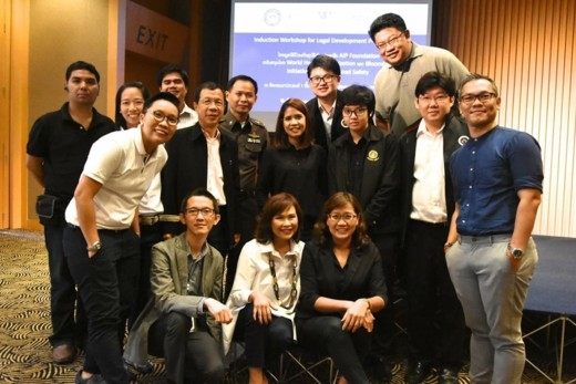The 2017 class of the Legal Development Program held its kick-off meeting in Bangkok.