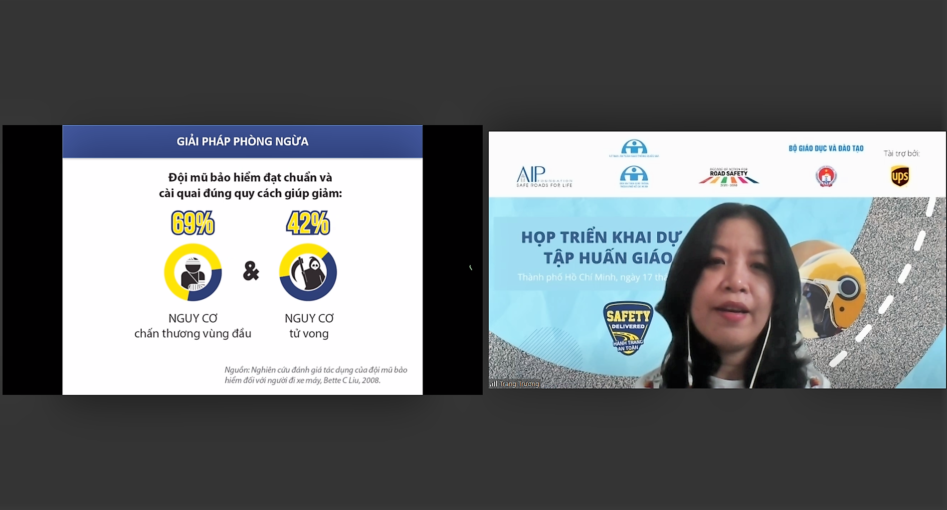 Local Government partners and AIP Foundation gear up to promote student safety on the road in Ho Chi Minh City, Vietnam