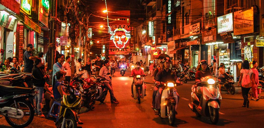 Drinking culture in Vietnam is one of the factors contributing to the high rates of drinking and driving in the country, and to subsequent injury and fatality rates. Photo credit: Clément Mahoudeau.