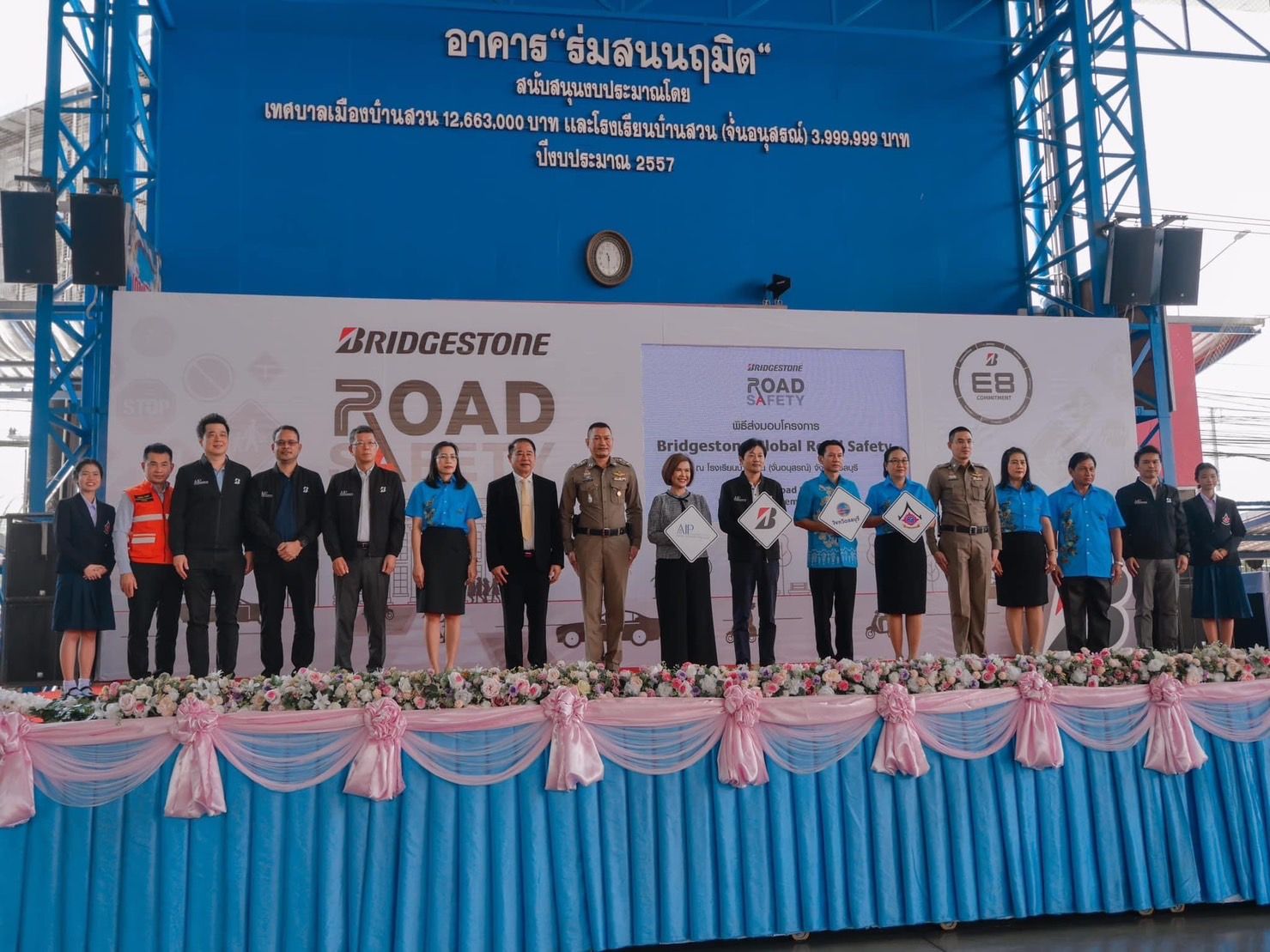 Celebrating the new milestones of the Bridgestone Global Road Safety Project in Thailand