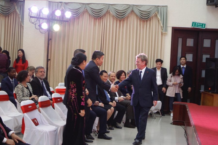 VUFO New Years Conference brings together international ambassadors and foreign NGOs in Vietnam