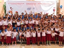 Extra-curricular activities funded by Intel in Phuoc Long and Phuoc Thanh schools