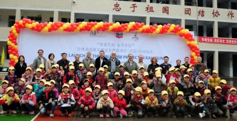 900 local and international stakeholders launch Chevron Pedestrian Project in Kai County