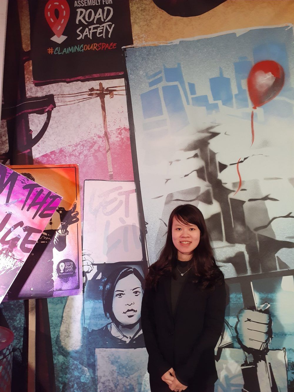 AIP Foundation joins youth leaders around the world in #claimingourspace for safer mobility 