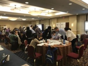 Road safety advocates at the Global Road Safety Leadership Course brainstorm policy initiatives