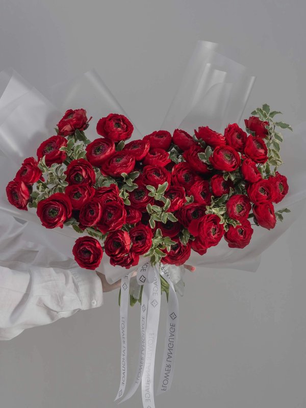 букет из 51 ранункулюса Tango — вид 2