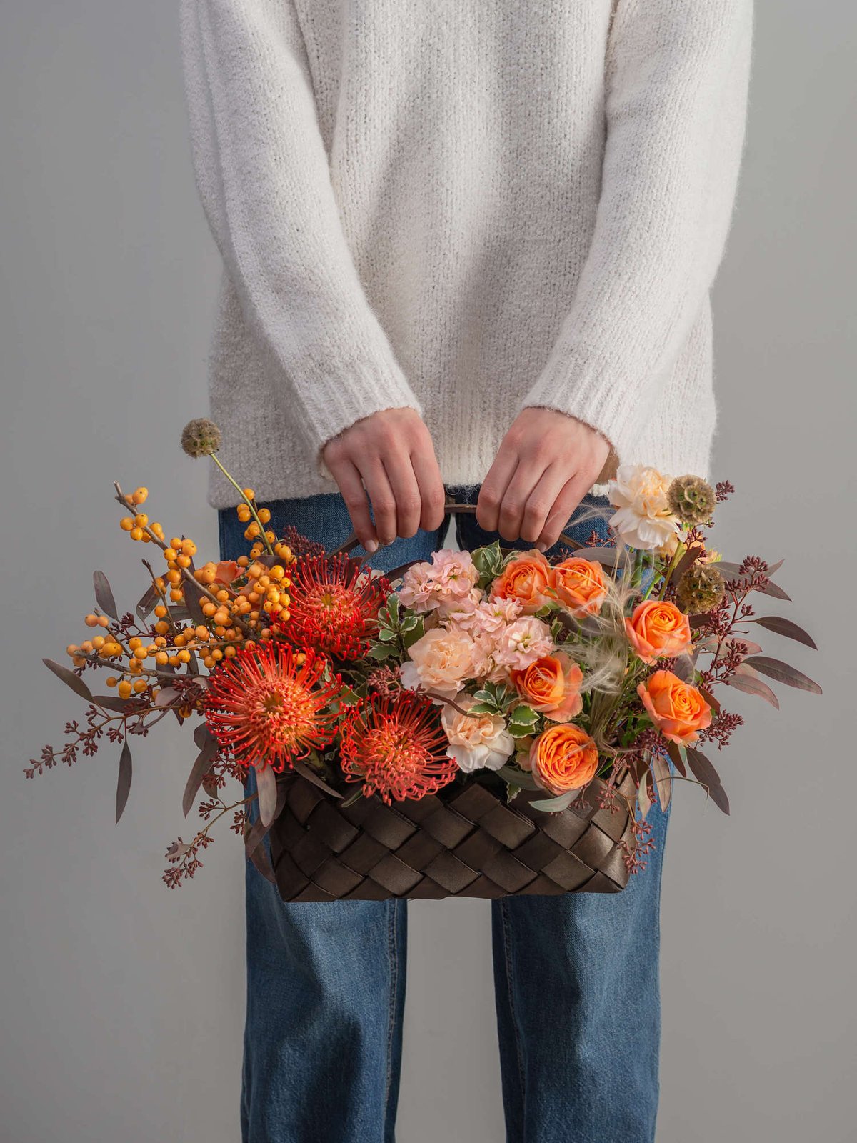 цветочная композиция Orange