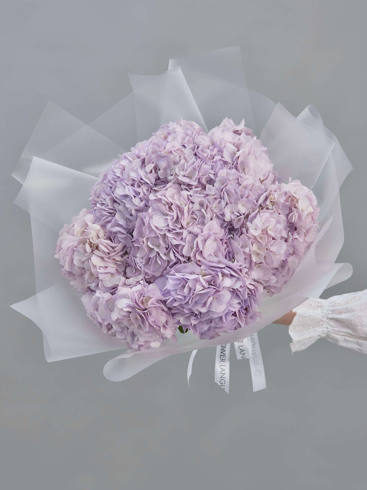 букет из гортензий Milka