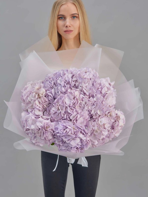 букет из гортензий Milka