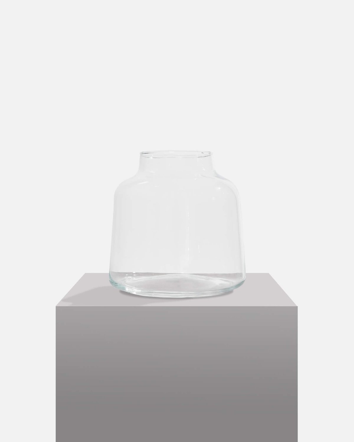 ваза L прозрачная