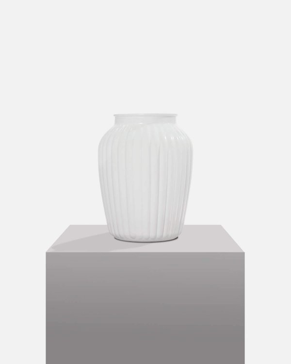 ваза S-M белая