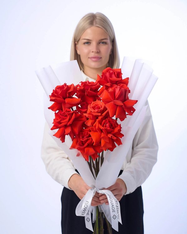 букет из 9 роз Nina — вид 2