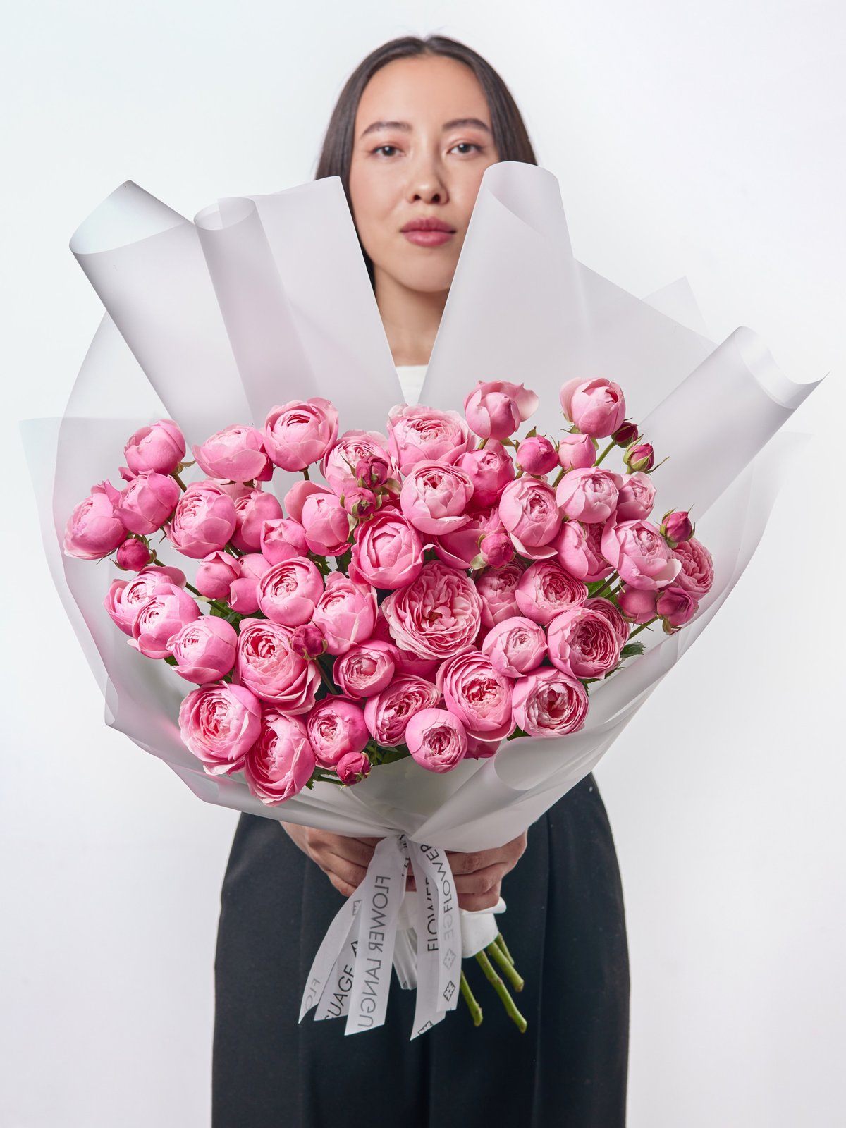 букет из 11 роз Silva Pink