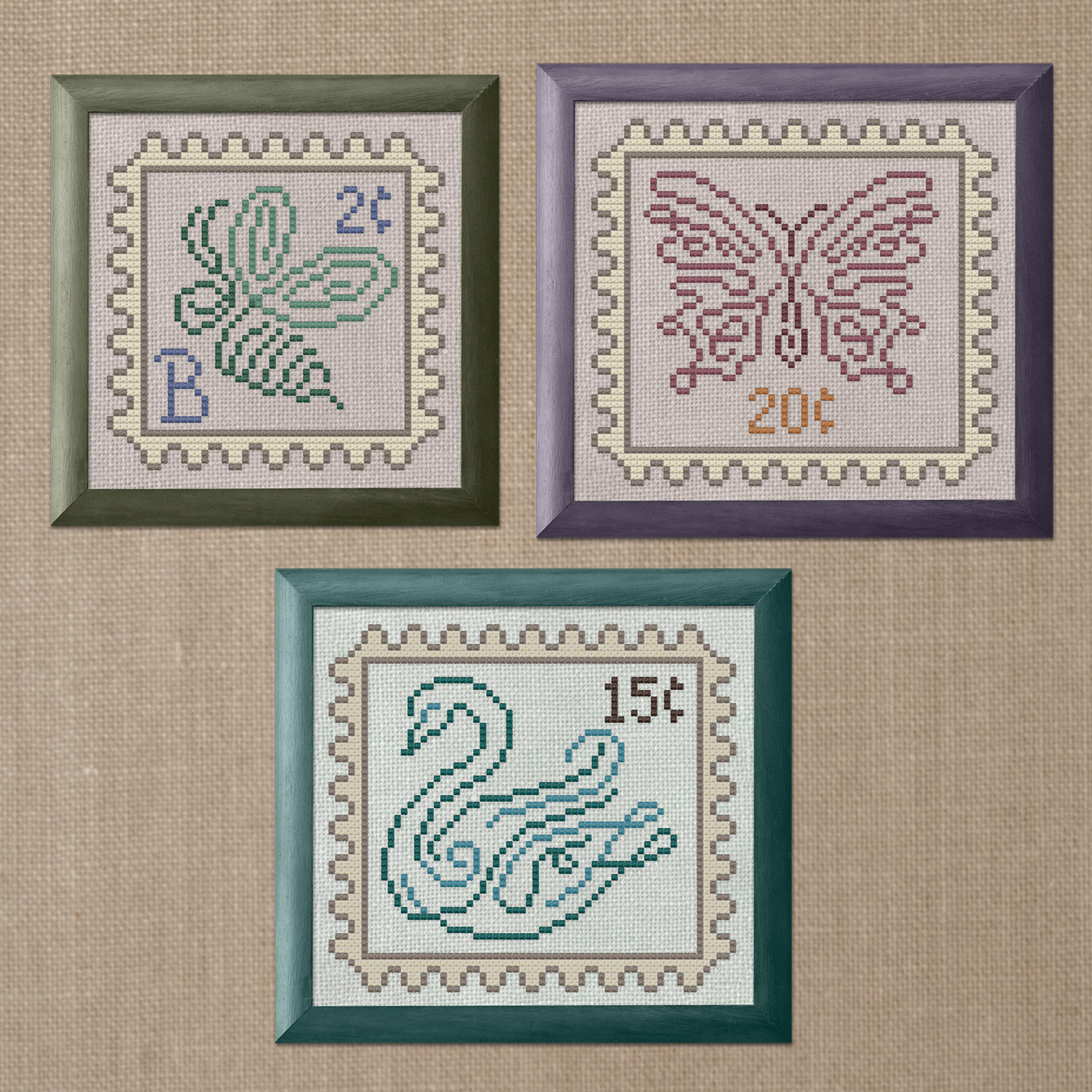 Creature Postage Stamps