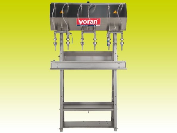 Пълначна машина - гравитачна, с 6 позиции-2