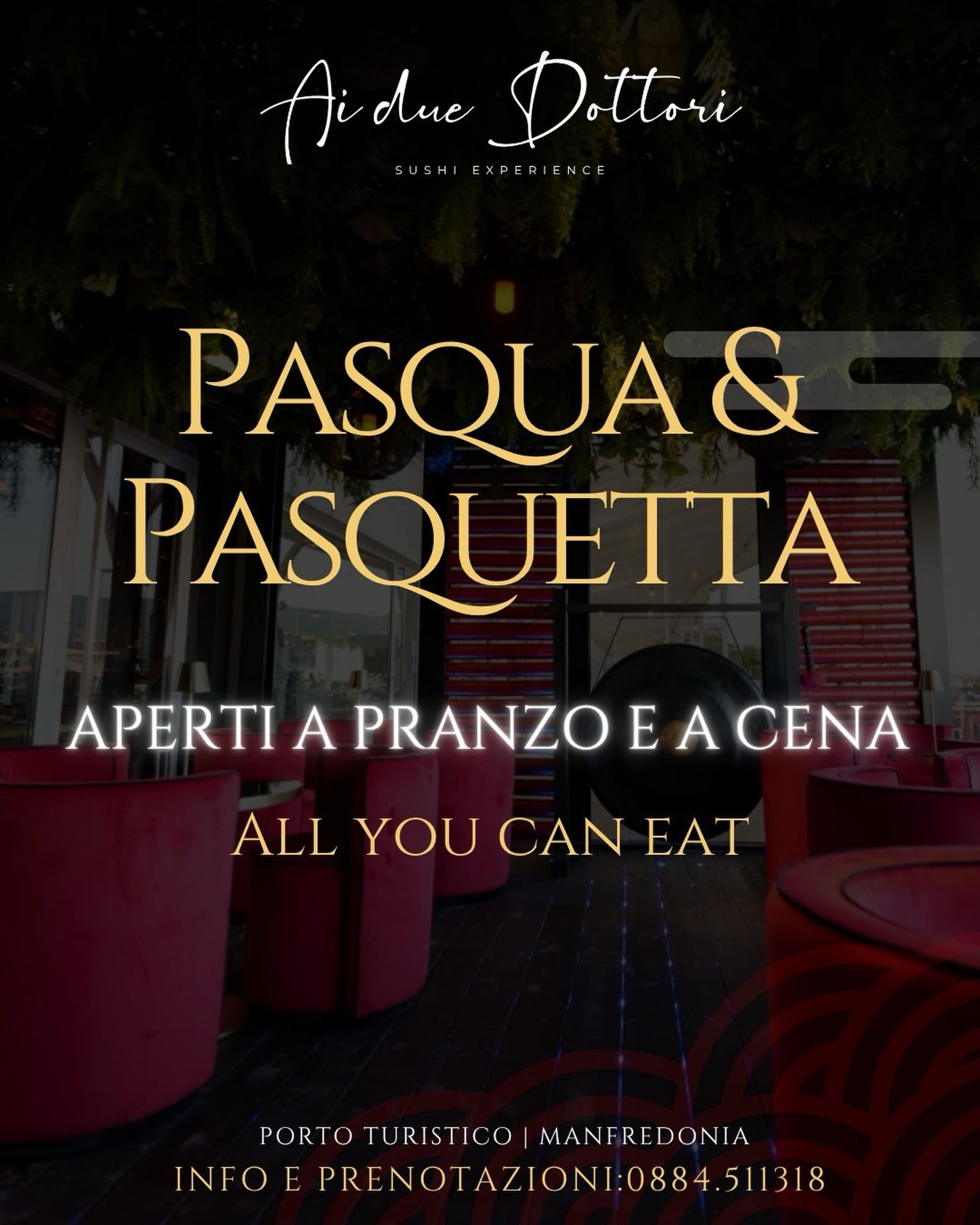 Pranzo di Pasqua  | Ai Due Dottori – All You Can Eat Sushi