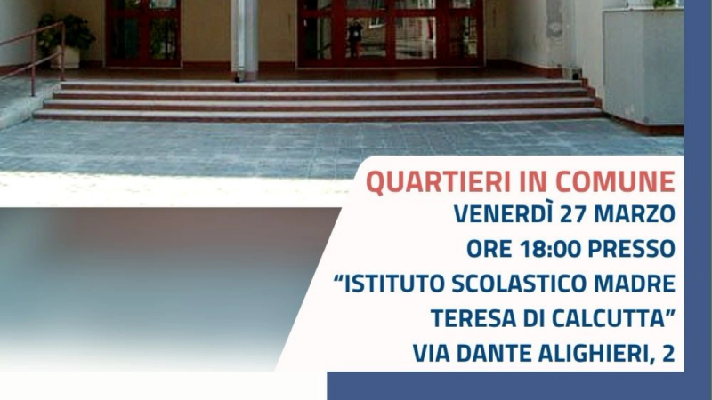 Incontro con i cittadini | Quartieri in Comune