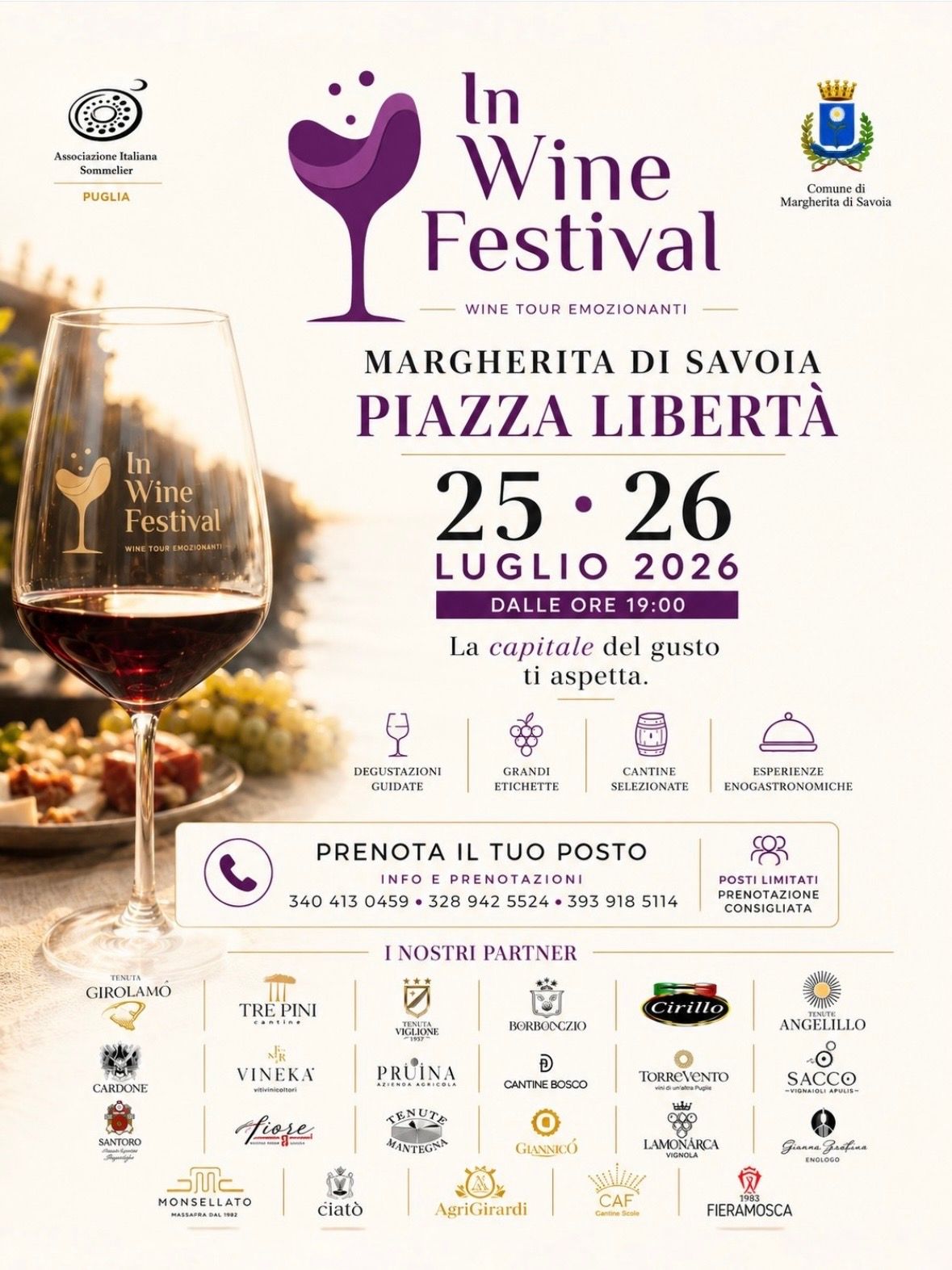 In Wine Festival 2026 | Margherita di Savoia