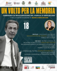 Un volto per la memoria | inaugurazione murale