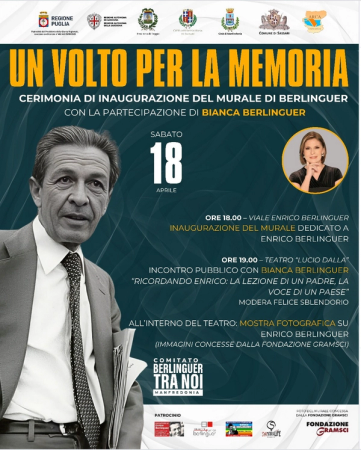 Un volto per la memoria | inaugurazione murale