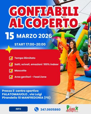 Gonfiabili al Coperto – Parco giochi indoor