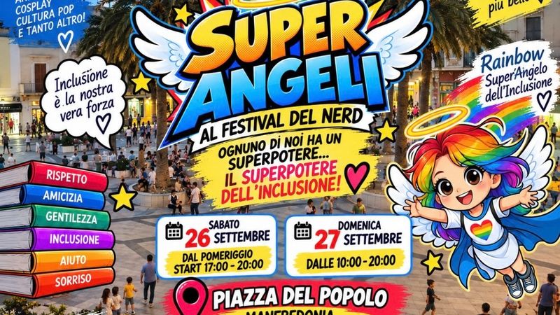 Super Angeli al Festival del Nerd – Sabato 26 settembre